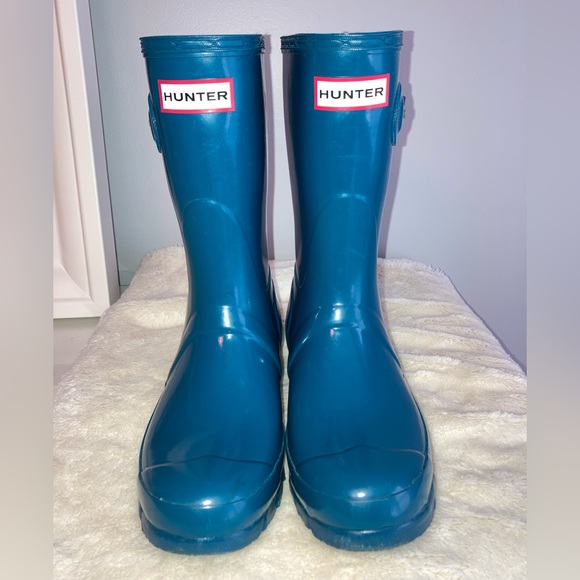 HUNTER Original Short Gloss Rain Boots - Picture 3 of 11